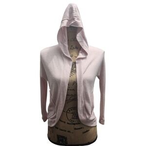 Pinc‎ Pink Hooded Cardigan Sweater Kids Size 10 12 Lightweight